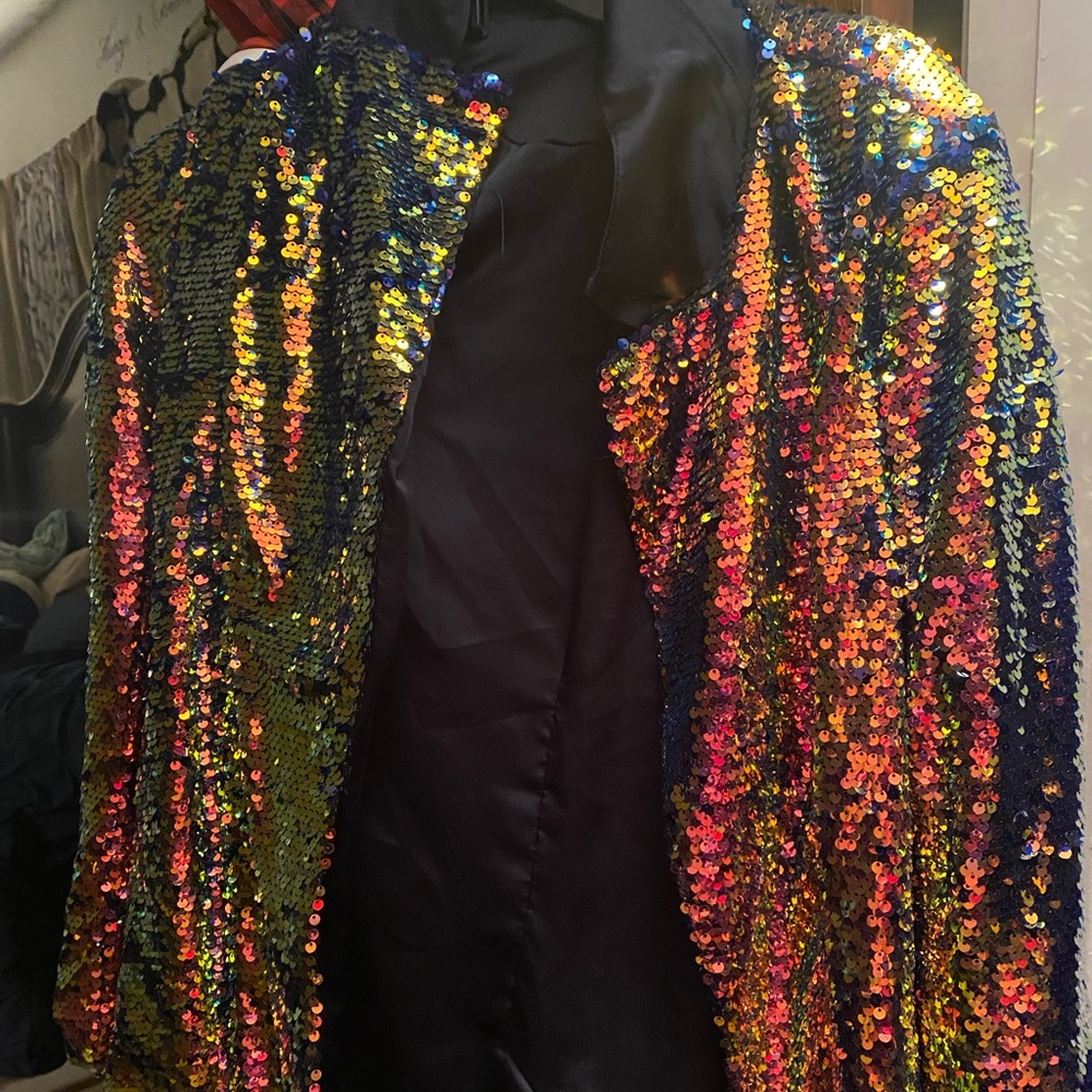 Sequin jacket